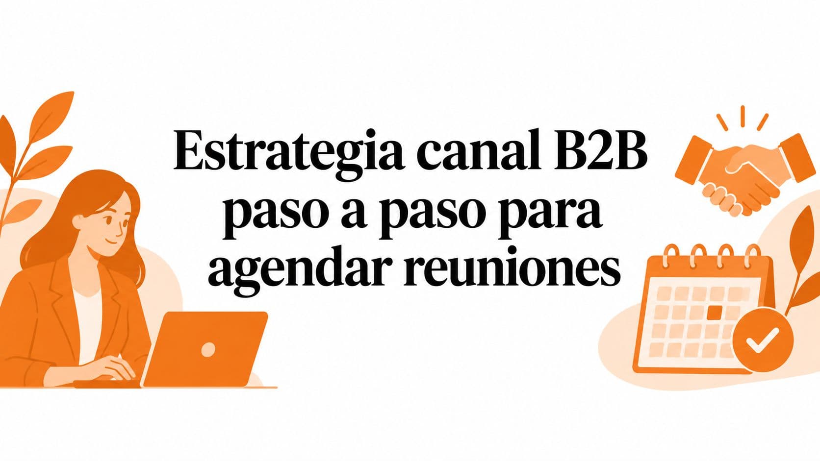 Estrategia canal B2B paso a paso para agendar reuniones